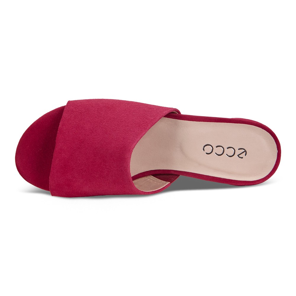 Sandalias Mujer - ECCO Flat Sandals Ii - Rojos - FYW320584